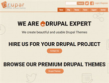 Tablet Screenshot of drupar.com